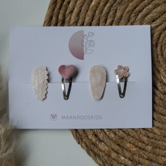 Set Flore - Beige / Roze