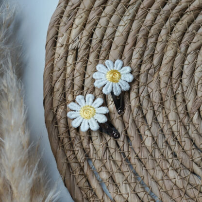 2 Haarclips - Madelief - Afbeelding 2