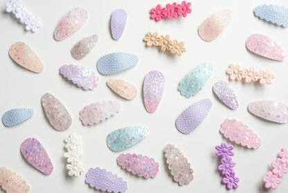 Set Roos - Kleurverloop Glitter Roze/Paars - Afbeelding 2
