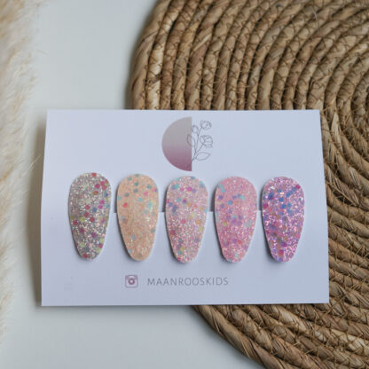 Set Olivia - Pastel Glitter