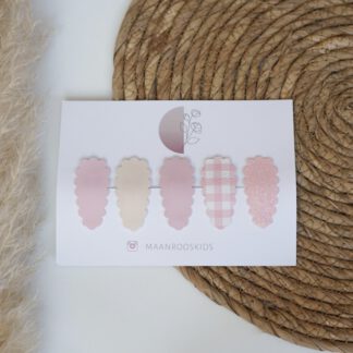 Set Fien - Gingham Roze