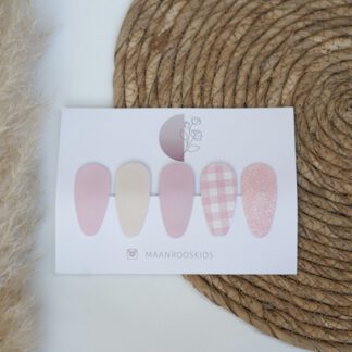 Set Olivia - Gingham Roze