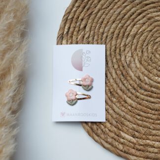 Set Gouden Bloem - Roze